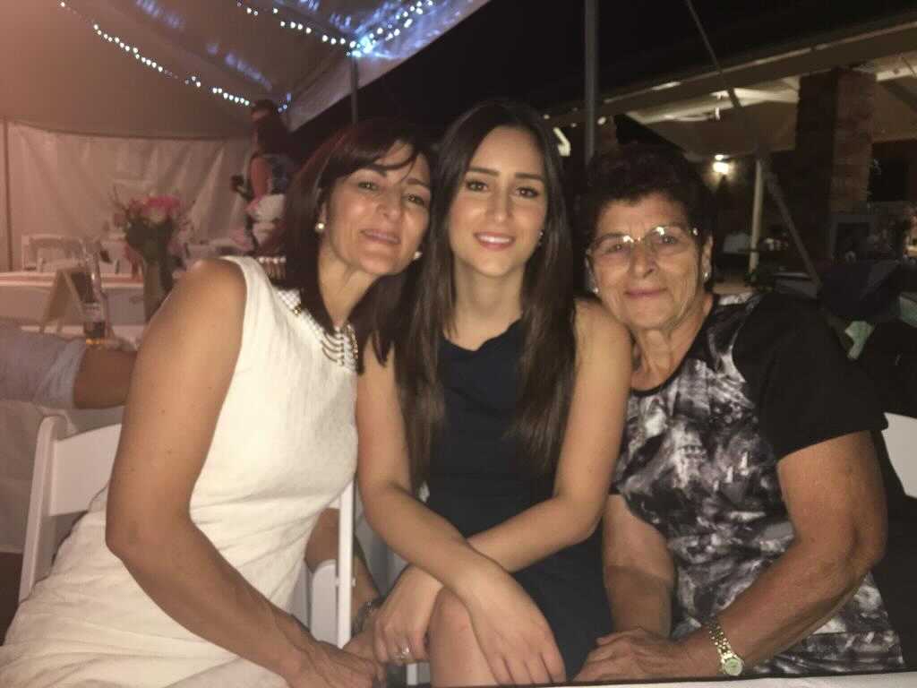 a mother, daughter and granddaughter