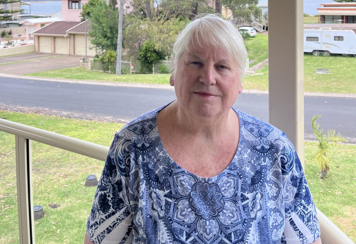 Batemans Bay resident Lee Raper