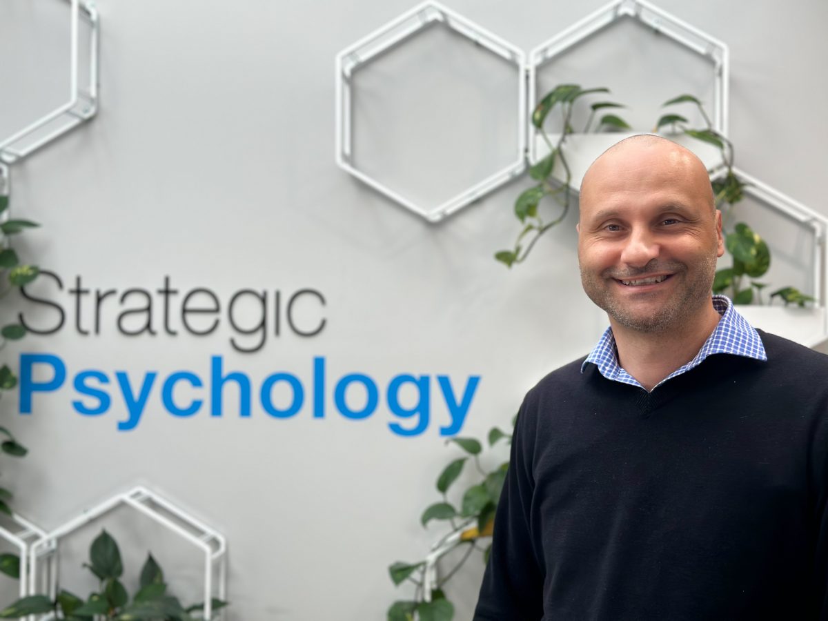 Strategic Psychology managing director and clinical psychologist Nesh Nikolic