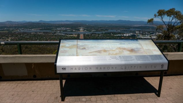 View from Mount Ainslie