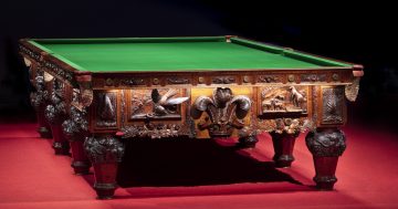 National Museum pockets rare colonial billiard table for $1.1 million