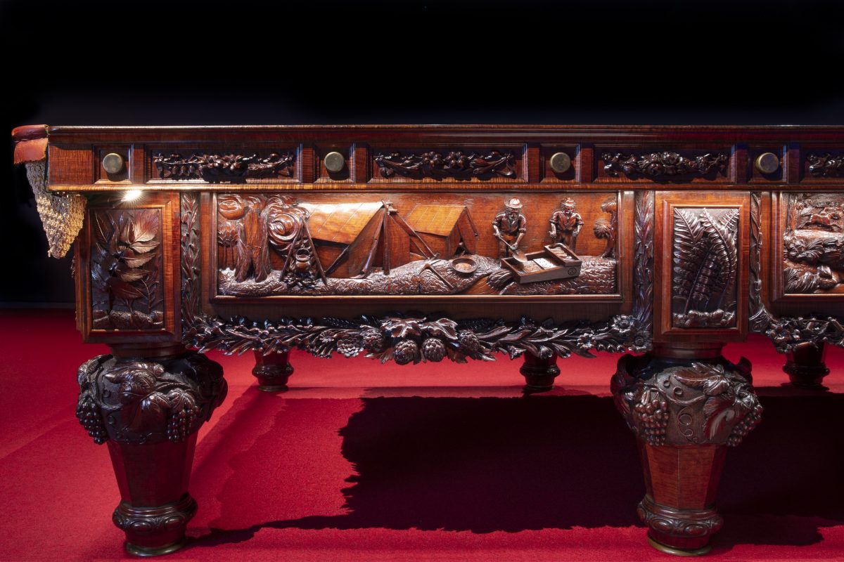 Carved table