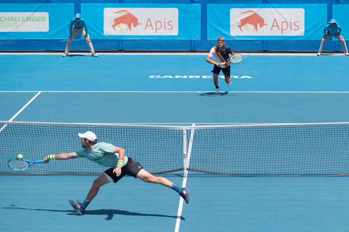  Canberra Tennis Centre action