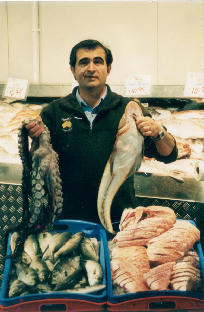 Man with fish