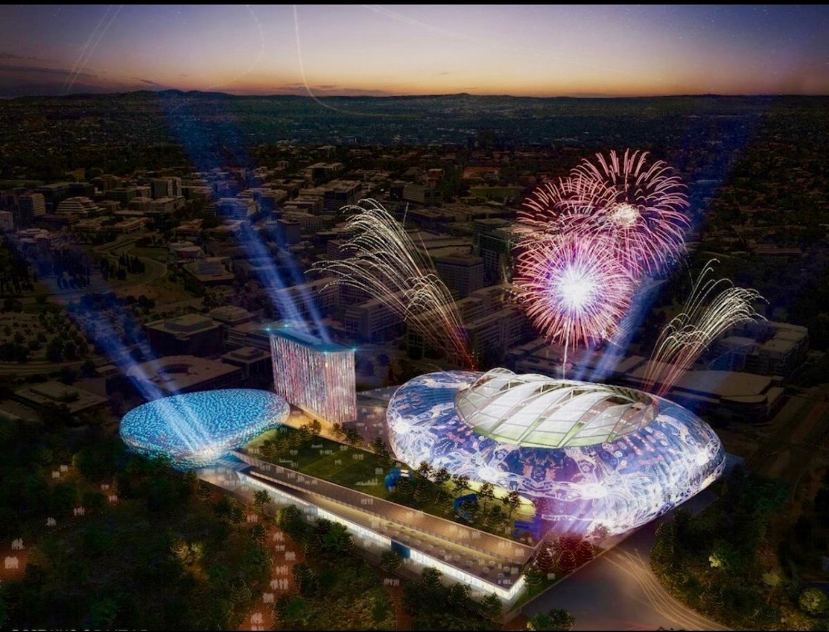 Artist's impression on the city entertainment precinct. Photo: GHDWoodhead.'s impression on the city entertainment precinct. Photo: GHDWoodhead.