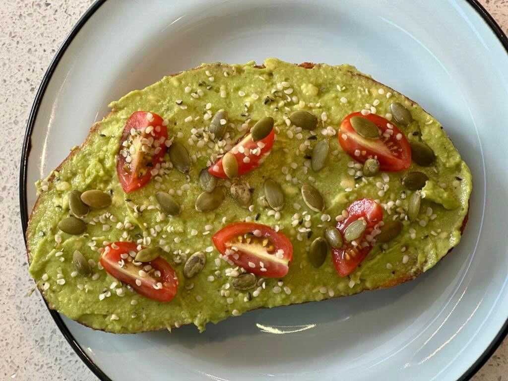 Smashed Avo on toast 