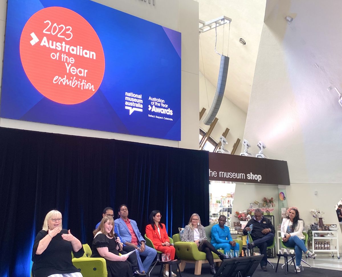 The eight recipients for the 2023 Australian of the Year award. 