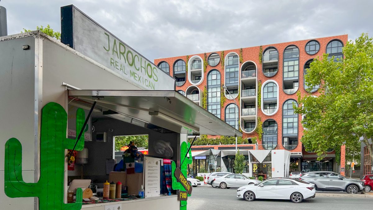 Food van in Braddon