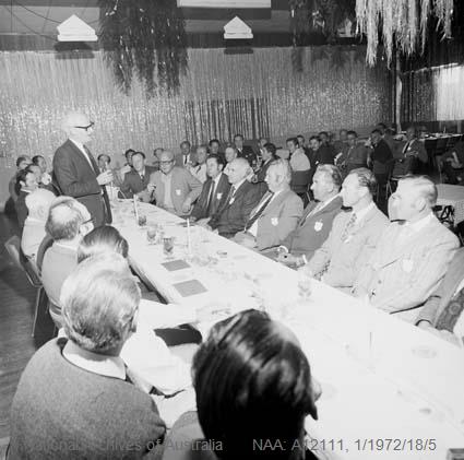 Celebrating 25 years of Jennings Germans at the Harmonie German Club, in 1977.