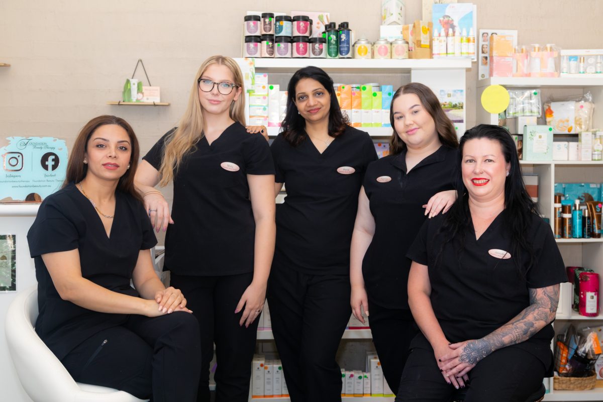 Foundation Beauty Therapy team photo