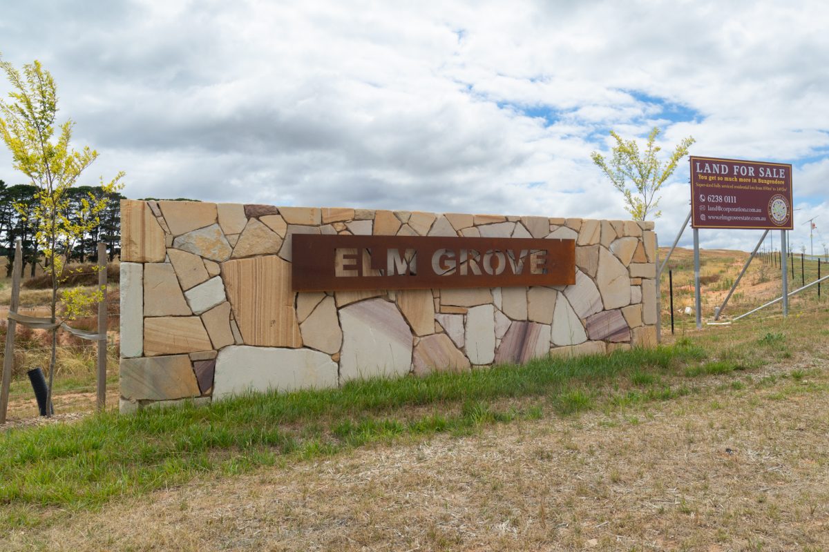 Elm Grove sign