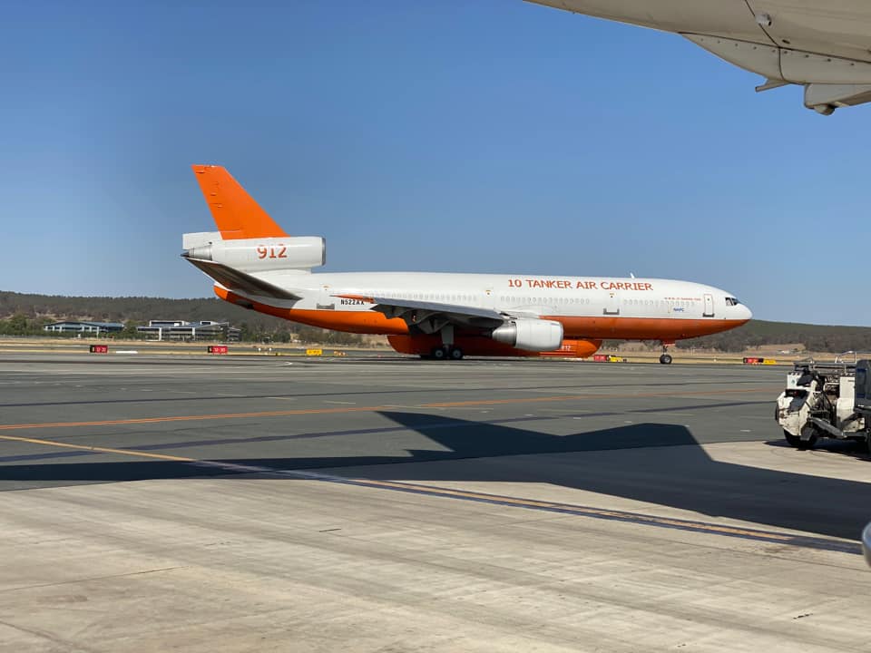 water-bombing aircraft