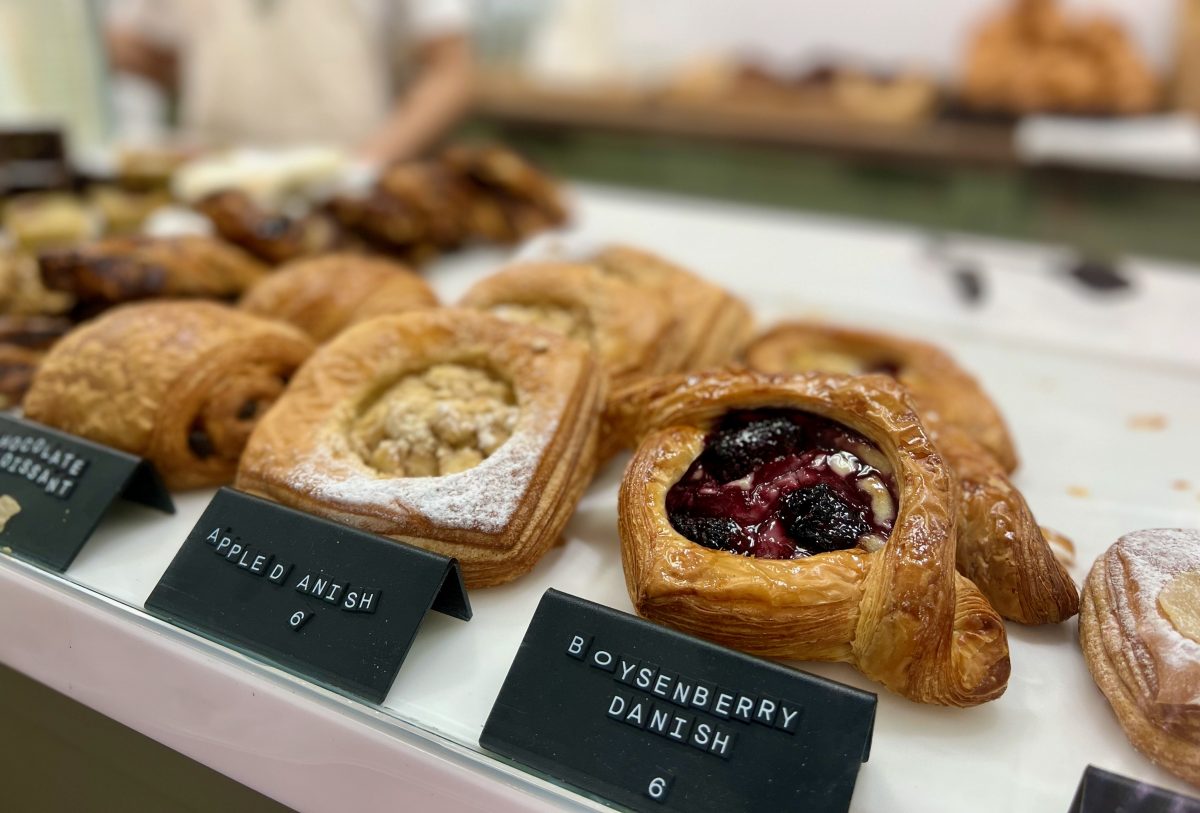 berry danish and apple danish 