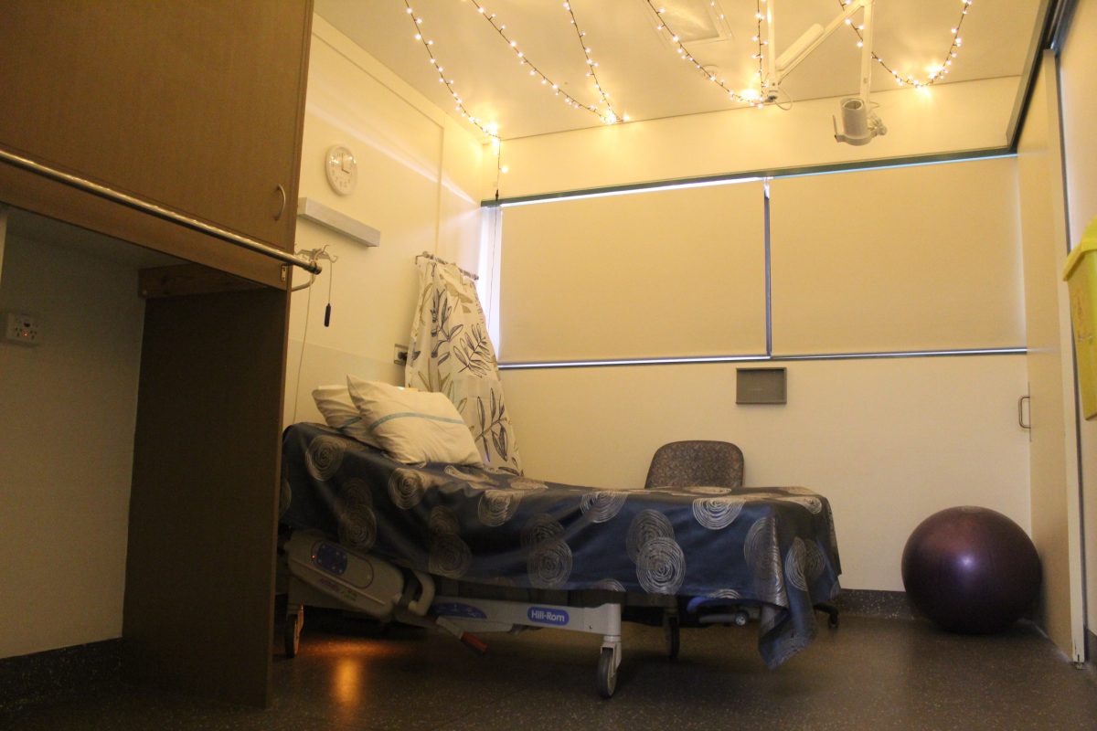 A birthing suite at Calvary Public Hospital in Bruce