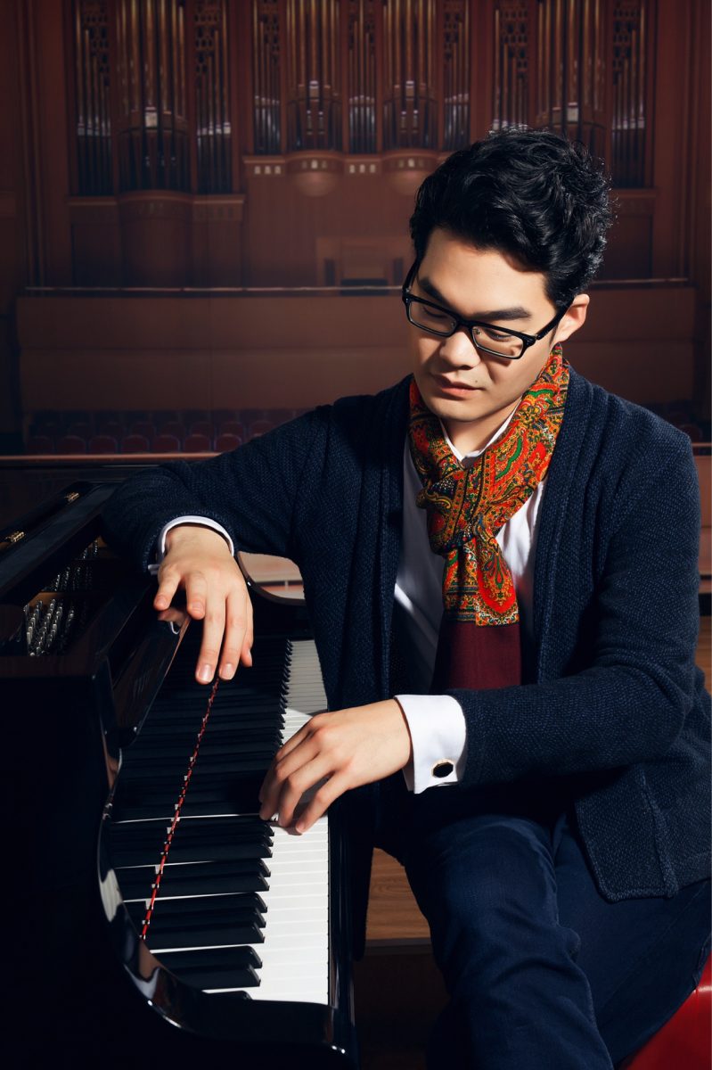 Tony Lee playing piano