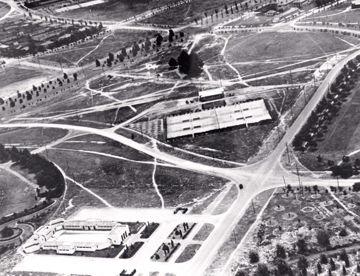 Manuka Tennis Courts, early 1930s