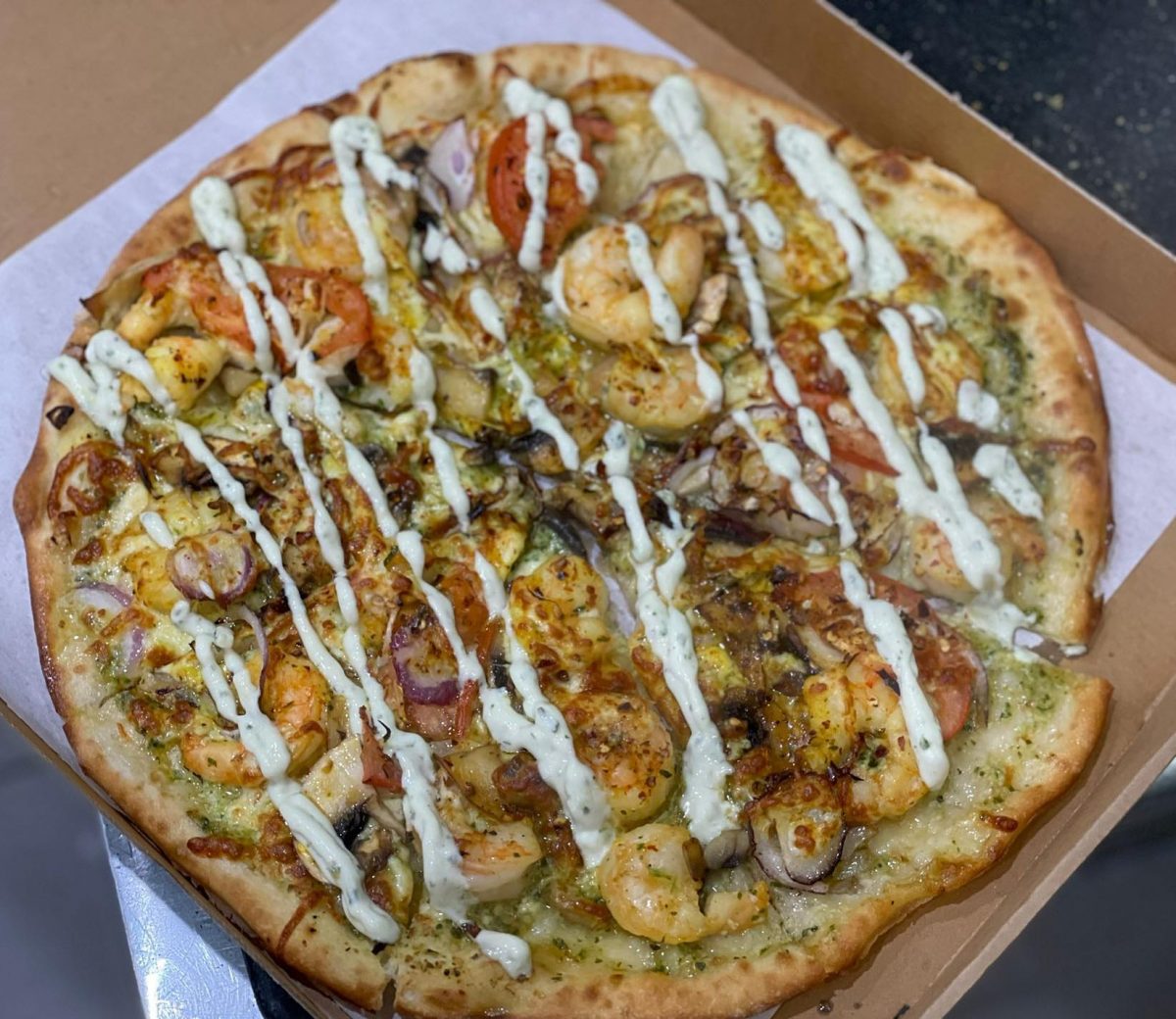 garlic pizza