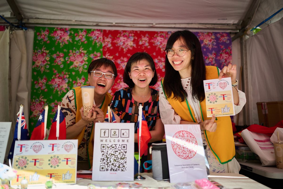 stallholders at the National Multicultural Festival 2023