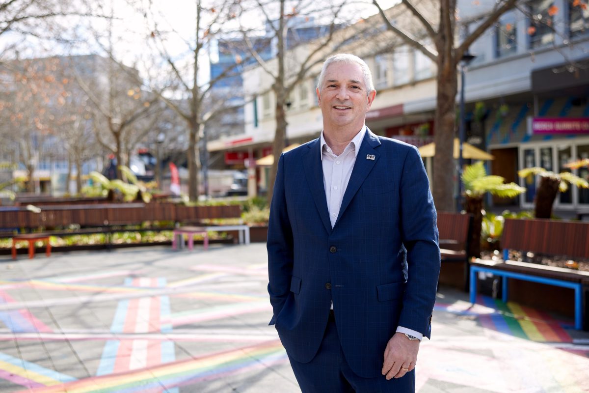 Canberra Business Chamber CEO Graham Catt in Canberra city