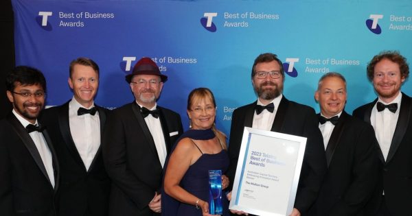 From tiny garage to global presence: Mullion Group wins Telstra Embracing Innovation award