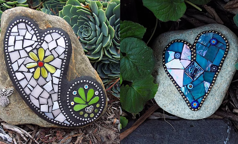 mosaic rocks