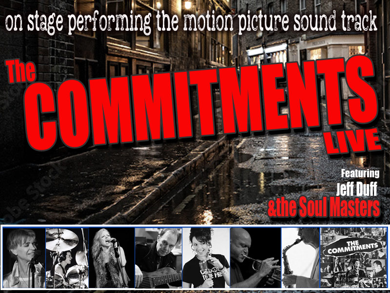 The Commitments Revue at Canberra Southern Cross Club, 5 May 2023. Image: Supplied.