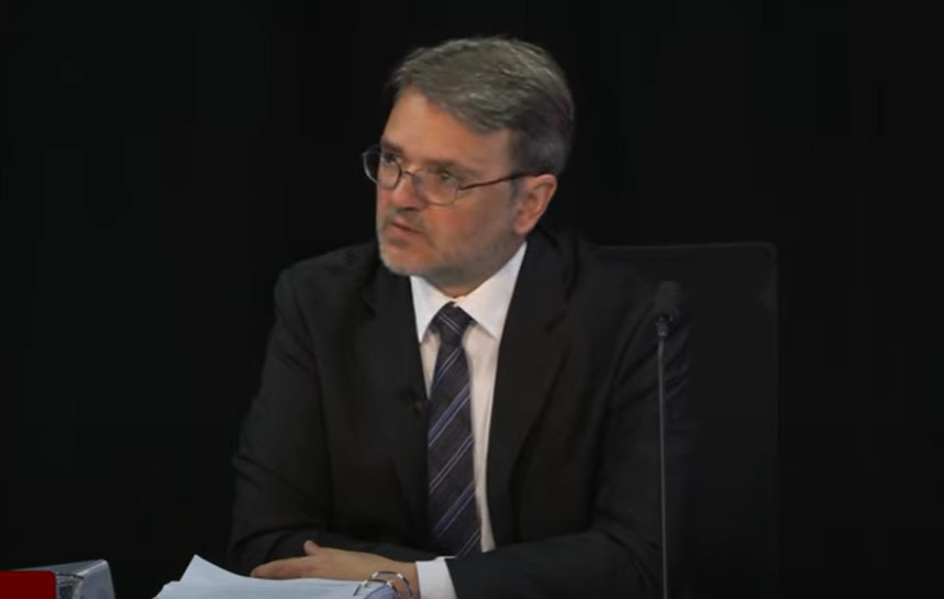 Tim Ffrench at the robodebt royal commission screenshot