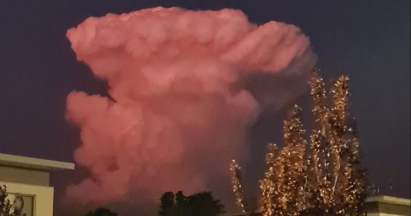 Have you seen this cloud? (No, it's not a flying saucer, but it did pulse lightning)