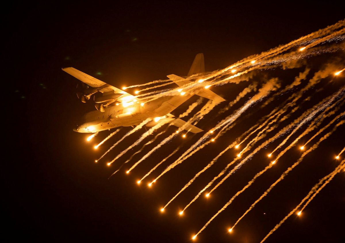 C-130 flares