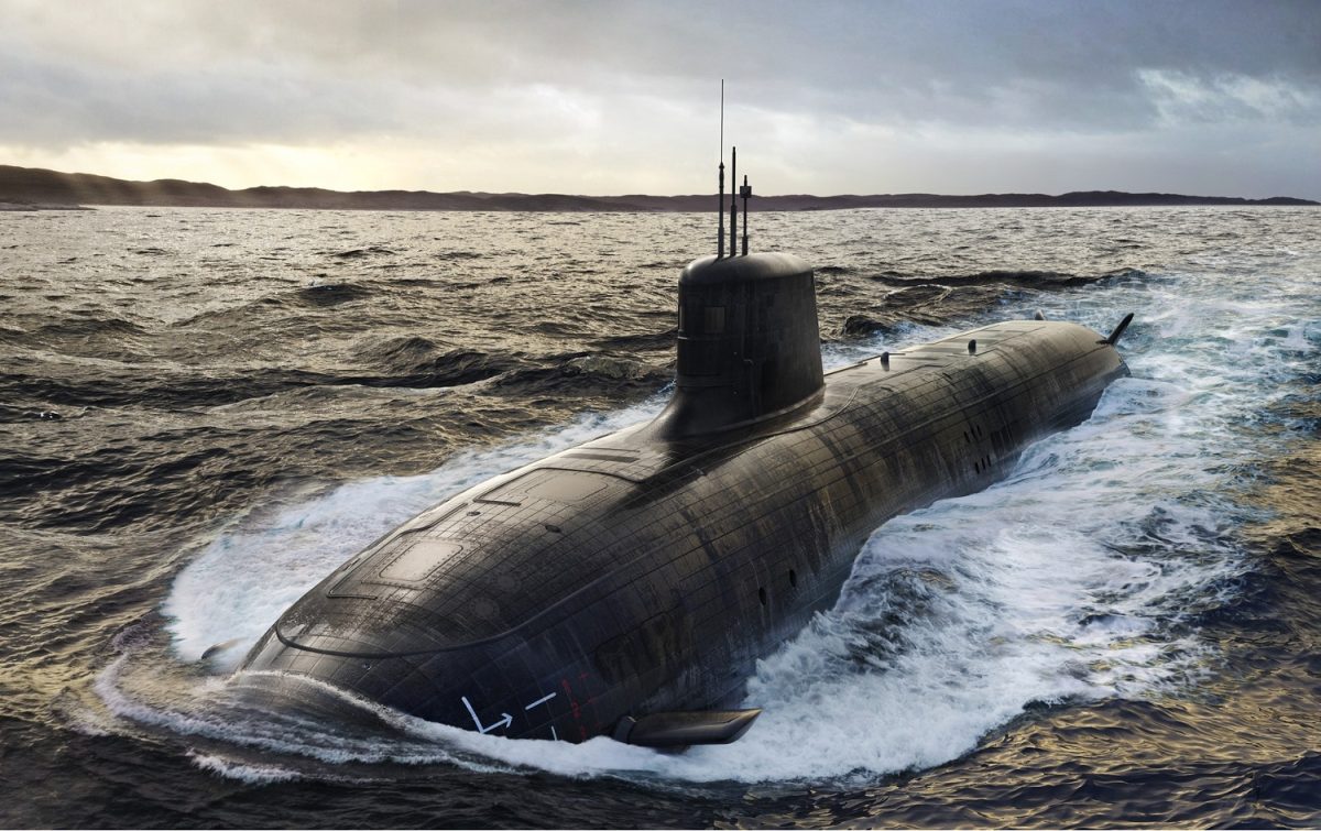 concept art of the AUKUS submarine