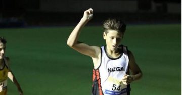 Canberra schoolboy has Olympics in his sights after smashing four-minute mile