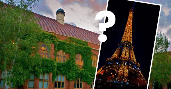 What does Canberra Grammar have in common with the Eiffel Tower?