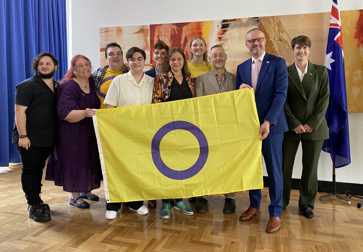 Intersex allies at Legislative Assembly