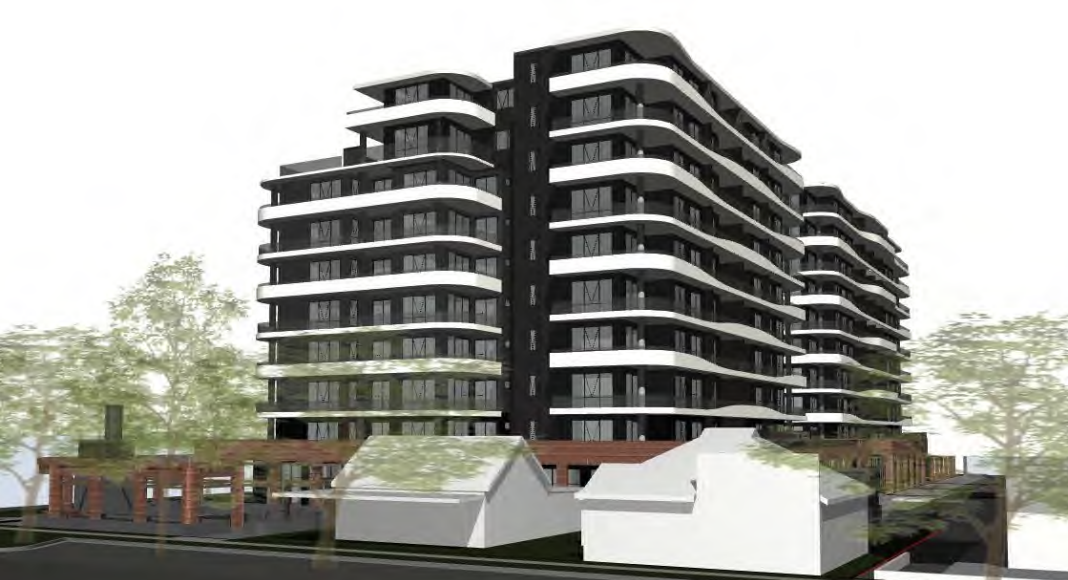 artist render of proposed building in Queanbeyan