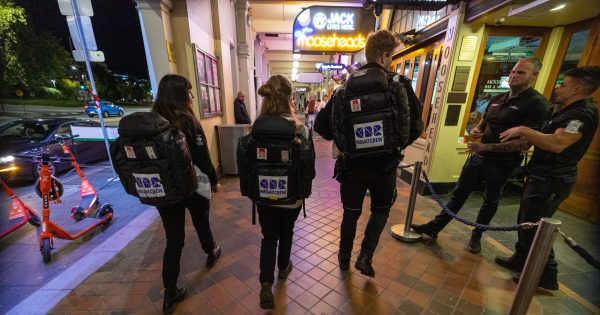 CBR NightCrew prepares for New Year's Eve celebrations