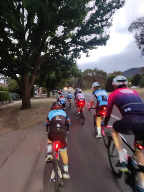 junior cyclists riding