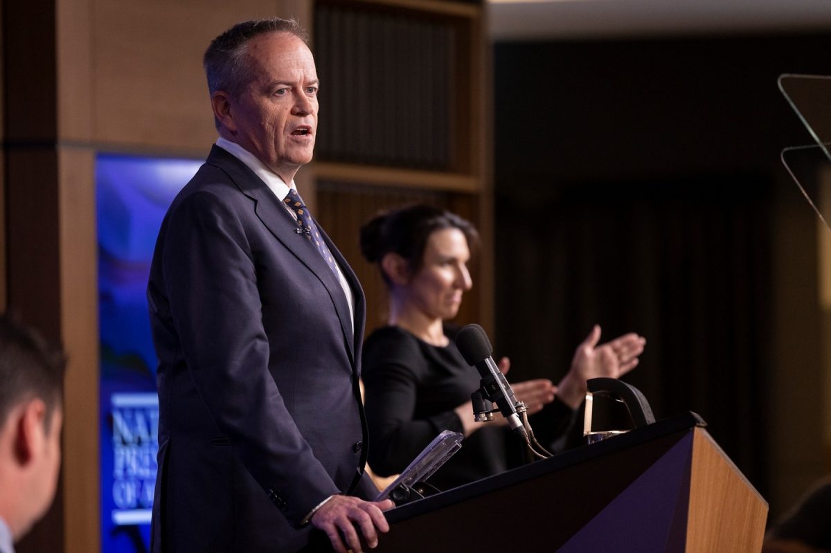 Bill Shorten at the National Press Club