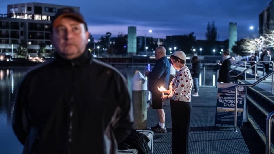 Anzac Day at The Dock. 