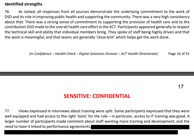 redacted pages of DSD survey