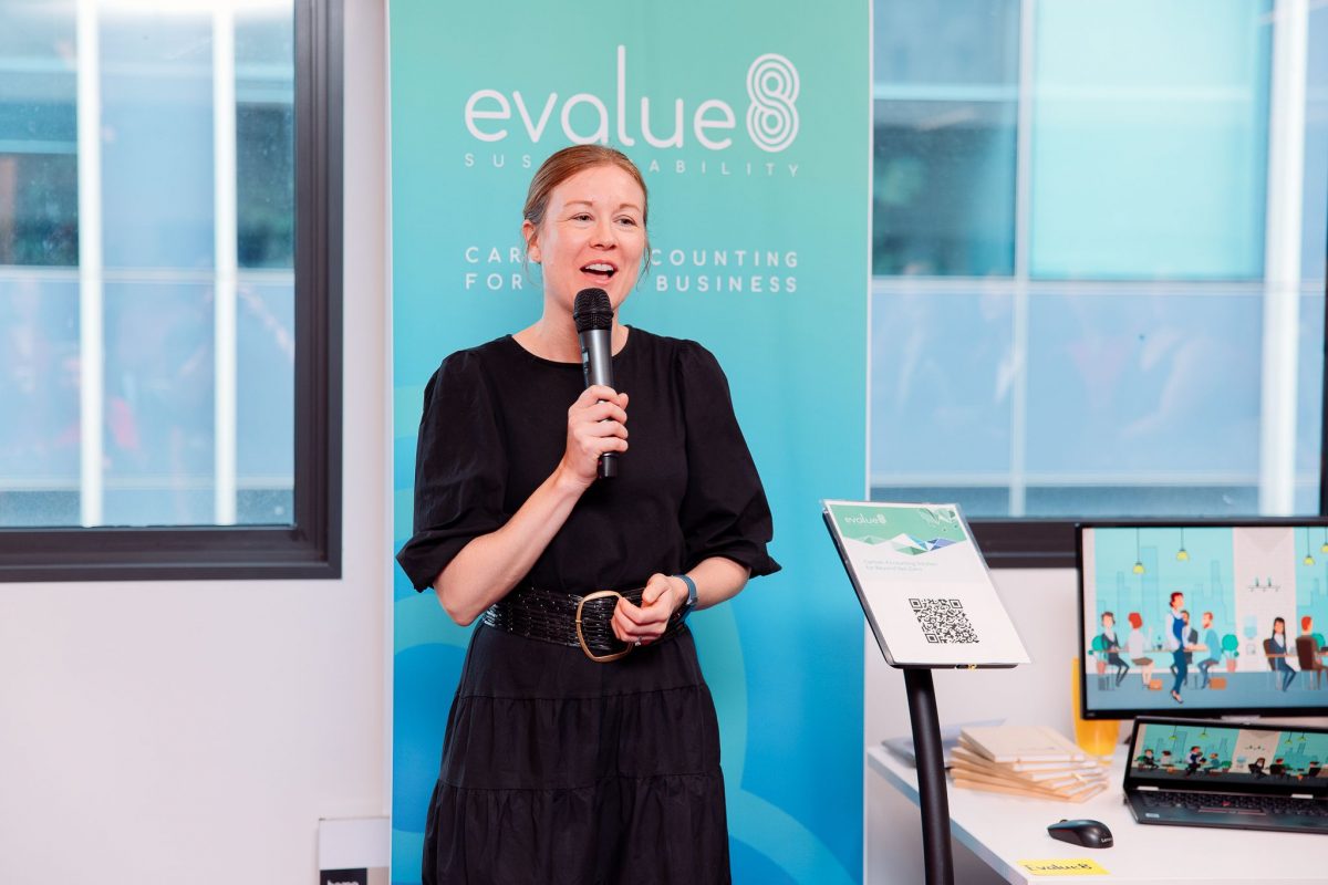 Founder of Evalue8 Sustainability Ilea Buffier 