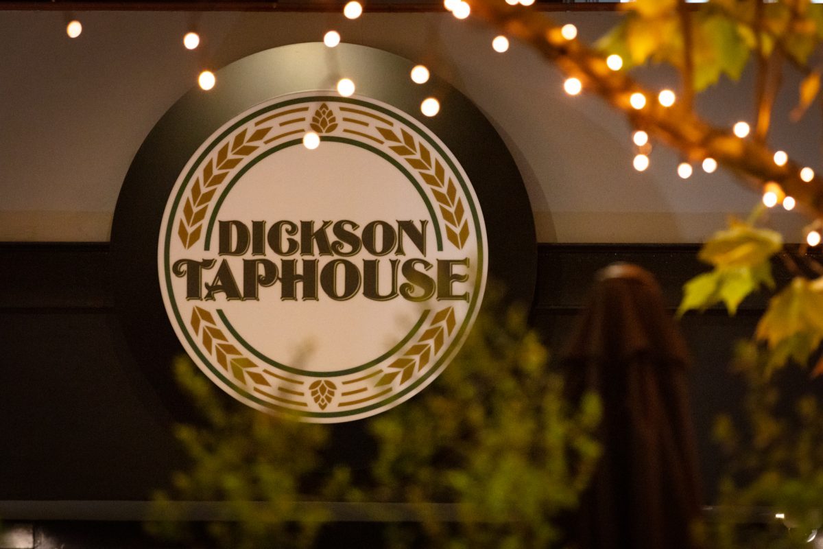 dickson taphouse sign