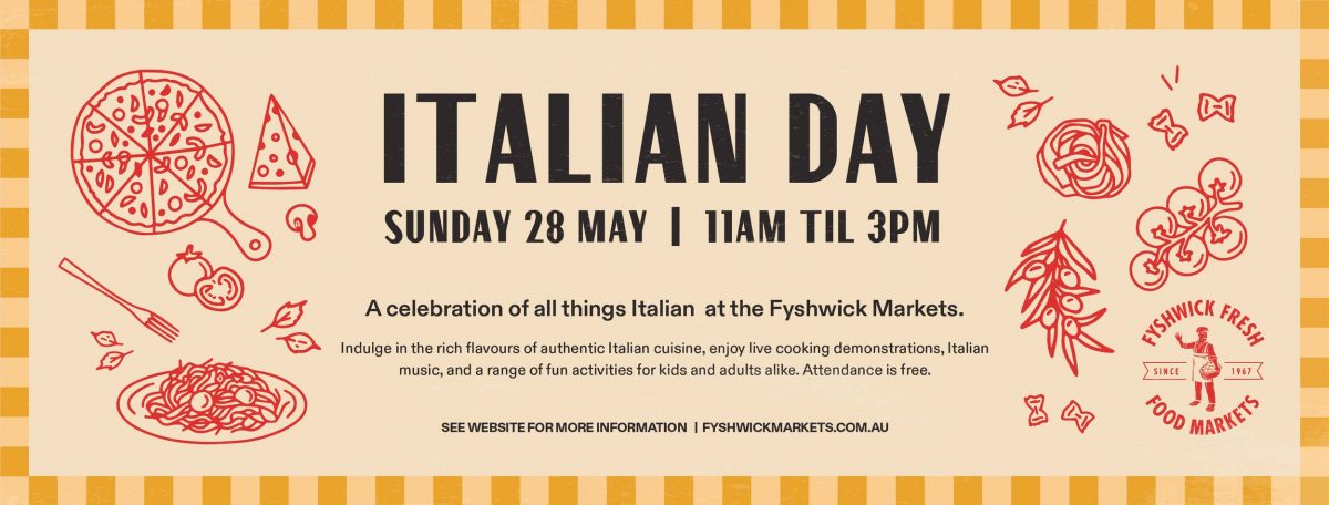 Italian Day event poster