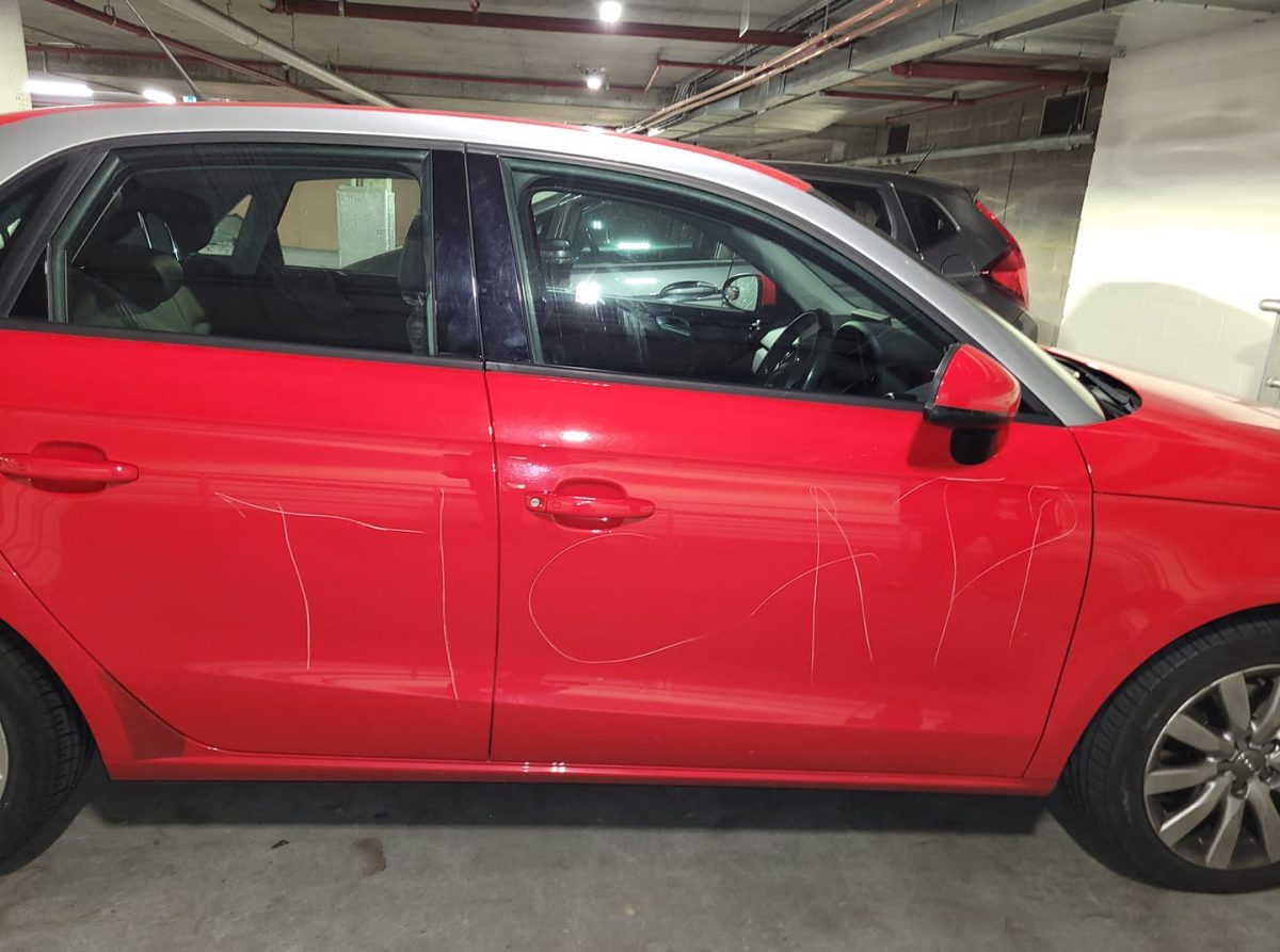 Car vandalism