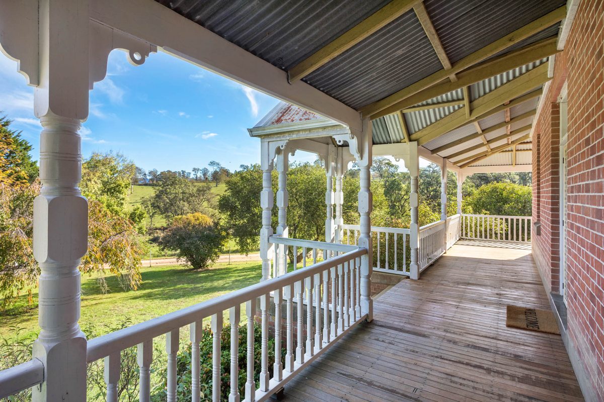 view from verandah