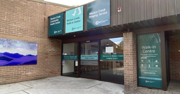 Free imaging services added to offering at Weston Creek walk-in centre