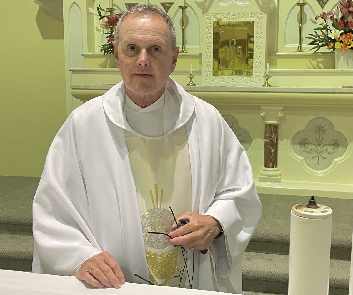 priest at altar