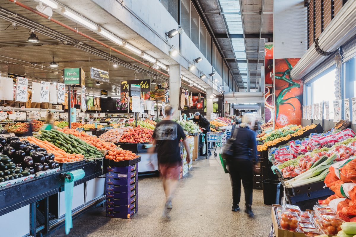 Fresh fruit and vegetables