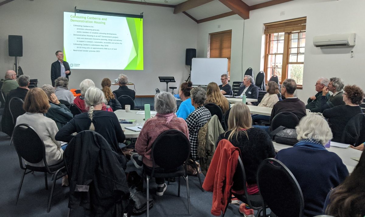 meeting of people in a room 