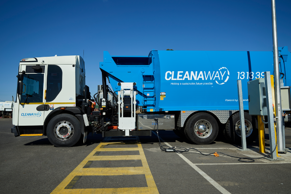 cleanaway truck