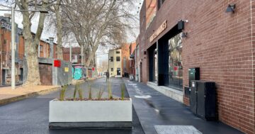 Historic Civic laneways upgraded from the 'bottom up' and open for business